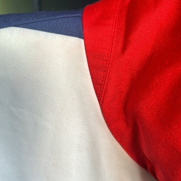 Kate Spade blue and white stripe with bow - Picture 7 of 7